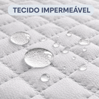 [COMPRE 1, LEVE 2] Hydra Soft™ Jogo de Cama Impermeável Premium – Lençol com Elástico + 2 Fronhas.
