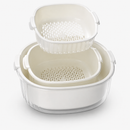 [LEVE 5 PAGUE 3] Vasilhas Multifuncional LHome com Escorredor Inteligente + Kit Utensílios